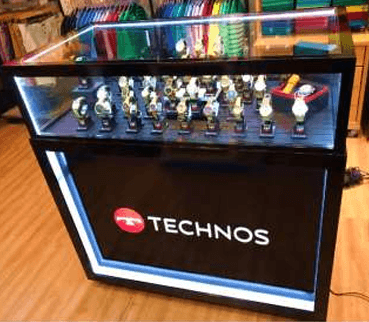 Displays de relógios, foto 1